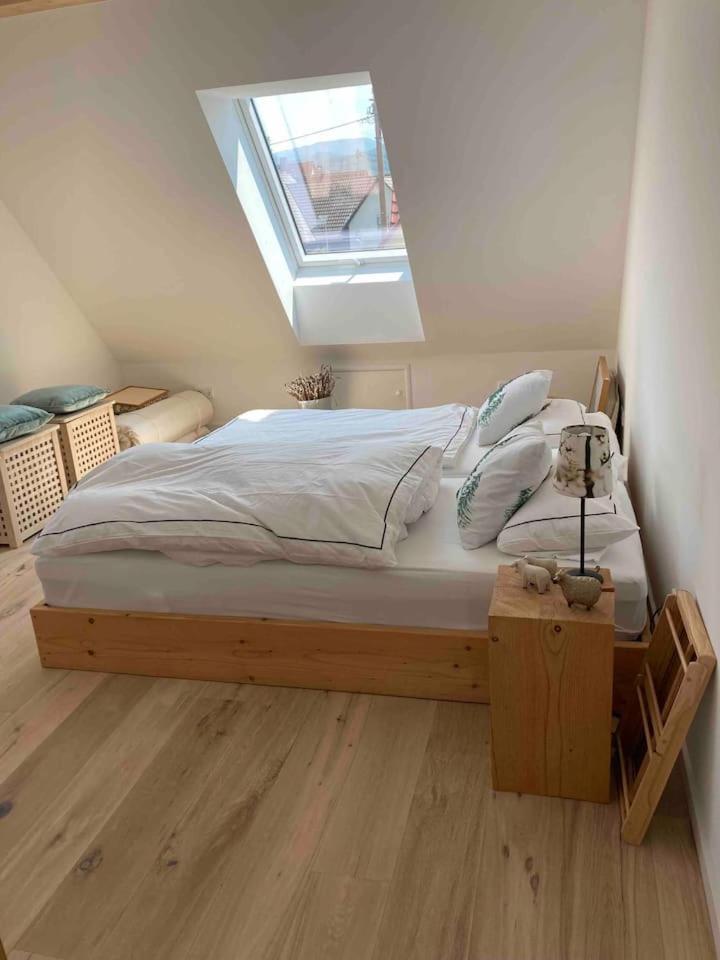 דירות Ehrenkirchen Neues Penthouse-Loft Mit Konuskarte Fuer Gratis Oepnv מראה חיצוני תמונה